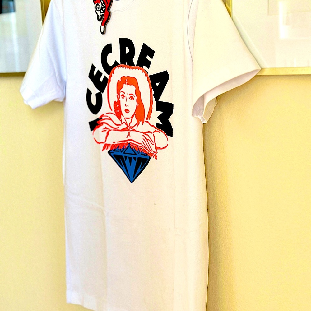 NWT - Billionaire Boys Club Ice Cream SS T-Shirt “White” DEADSTOCK - Picture 3 of 7